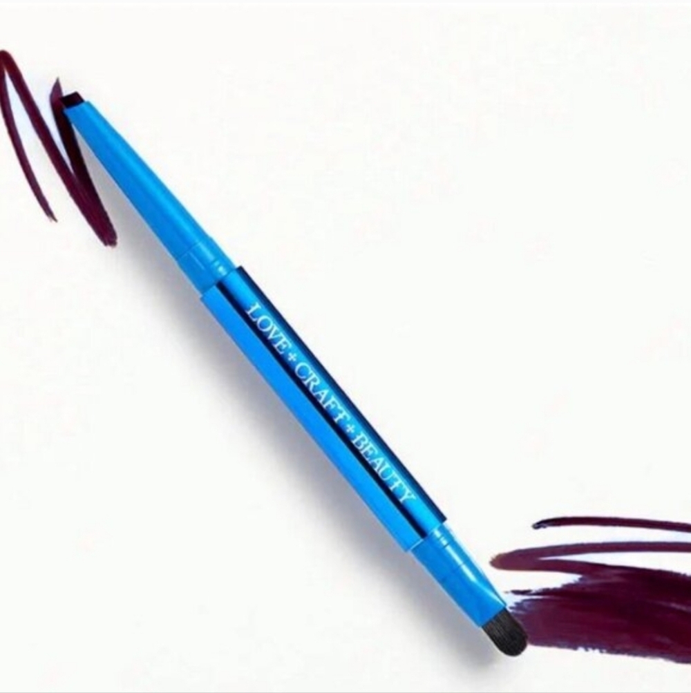 LOVE+CRAFT+BEAUTY Retractable Lip Liner + Brush (Mercury Maroon